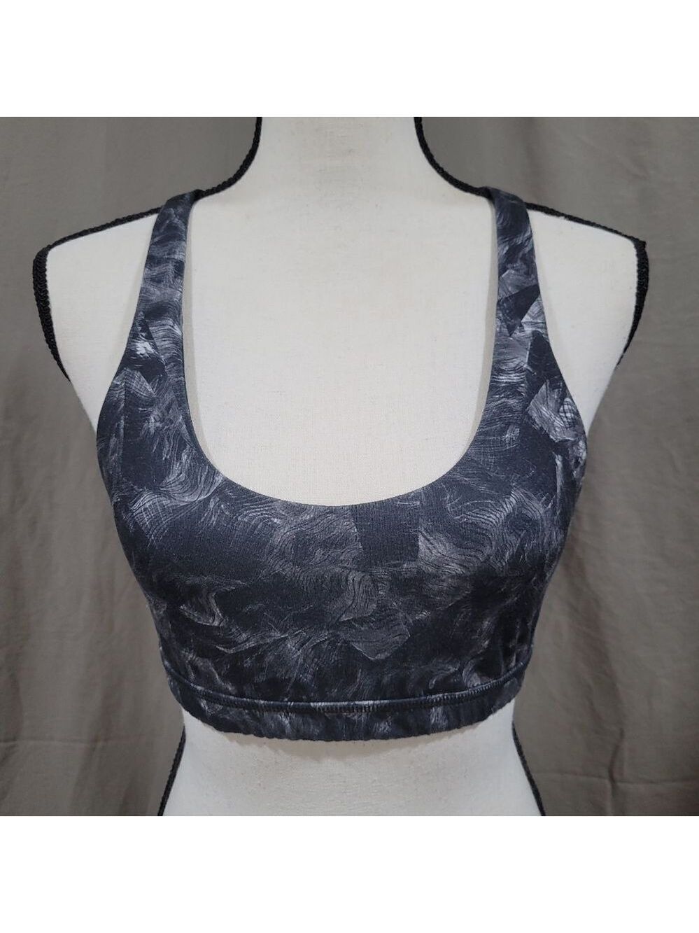 SO Gray Racerback Sports-bra Sz Medium